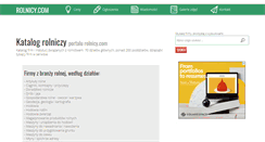 Desktop Screenshot of firmy.rolnicy.com