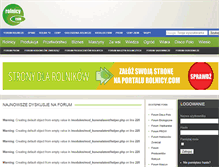 Tablet Screenshot of mojepole.rolnicy.com