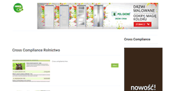 Desktop Screenshot of cross-compliance.rolnicy.com
