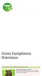 Mobile Screenshot of cross-compliance.rolnicy.com