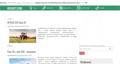 Desktop Screenshot of maszyny.rolnicy.com