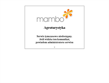 Tablet Screenshot of agroturystyka.rolnicy.com