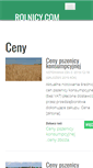 Mobile Screenshot of ceny.rolnicy.com