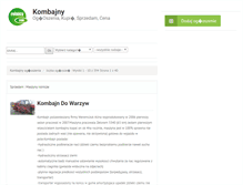 Tablet Screenshot of kombajny.rolnicy.com