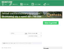 Tablet Screenshot of ogloszenia-rolnicze.rolnicy.com