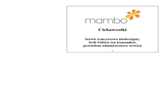 Desktop Screenshot of ciekawostki.rolnicy.com