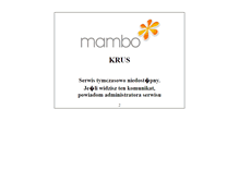 Tablet Screenshot of krus.rolnicy.com